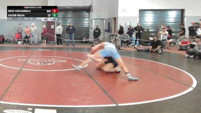 157 lbs Round Of 32 - Nick Cicciarelli, West Virginia - UNATT vs Jacob Silka, The Citadel