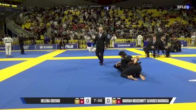 Mariah Mckennitt Alvares Barbosa vs Helena Crevar 2025 World Jiu-Jitsu IBJJF Championship