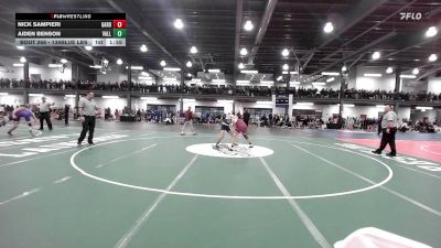 138Blue lbs Rr Rnd 1 - Nick Sampieri, Garden City vs Aiden Benson, Valley Central