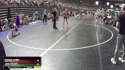 101 lbs Round 3 (4 Team) - Jade Wilson, Kansas Lavender Gecko vs Sydney Huber, North Dakota 1