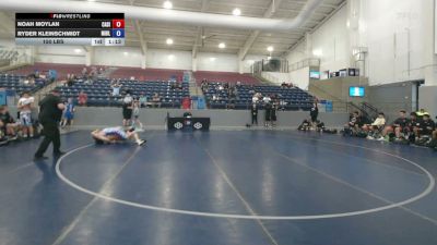 150 lbs Noah Moylan, California Silver vs Ryder Kleinschmidt, Michigan Blue