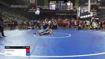 112 lbs Consi Of 8 #2 - Emma Albanese, Nevada vs Josiah Ortiz, Kansas