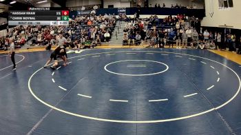 165 lbs Cons. Round 3 - Hassan Khan, Nyu vs Chris Roybal, Johns Hopkins