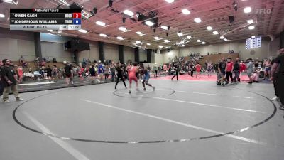 126 lbs Round Of 16 - Owen Cash, Brookwood Bronco Wrestling Club vs Jonderious Williams, Troup Wrestling