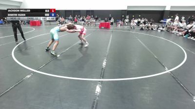 157 lbs Jackson Weller, New Jersey vs Dimitri Kizer, Oklahoma Red