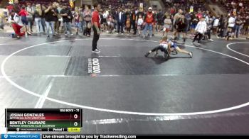 71 lbs Semifinal - Bentley Churape, Pomona Wrestling Club Colorado vs Josiah Gonzales, Betterman Elite Wrestling