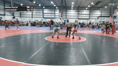 60 lbs Champ. Round 1 - Logan Kohler, East Carolina Wrestling Academ vs Andrew Hellar, Capital City Wrestling Club