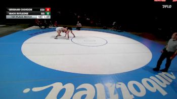 4A 150 lbs 1st Place Match - Brigham Cookson, Mountain View vs Mack Rutledge, Ridgeline