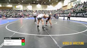 182 lbs Round Of 32 - Jason Marshall, KTWC vs Jacob Logan, South Umpqua High School