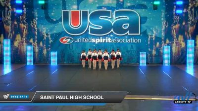 Saint Paul High School [2020 Medium Varsity Song/Pom Novice (8-11) Day 3] 2020 USA Spirit Nationals