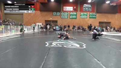 141 lbs Champ. Round 1 - Shawn Torres, Rio Hondo College vs Xavier Nolasco, Palomar College