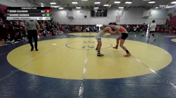 159 lbs Cons. Round 2 - Zander Guzman, Livermore vs River Calhoun, Kelseyville