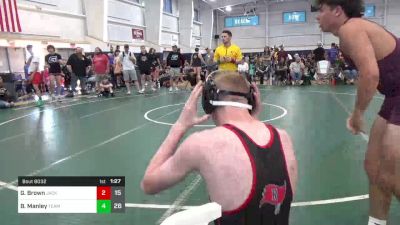 153 lbs Pools - Garett Brown, Jacket W.C. vs Budder Manley, Team Gotcha - Blue