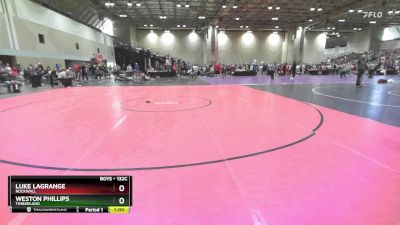 132C Cons. Round 1 - Weston Phillips, Timberland vs Luke Lagrange, Rockwall