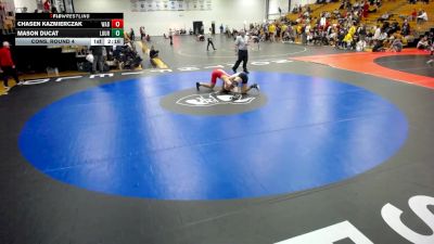 157 lbs Cons. Round 4 - Chasen Kazmierczak, Wabash vs Mason Ducat, Lourdes