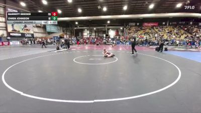 65 lbs Champ. Round 3 - Barrett Reeder, Project Wrestling vs Owen Johnson, Nebraska Elite