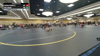 120 lbs Consi Of 64 #2 - Fabian Carrillo, Red Wolf WC vs Roc Greer, Nighthawk WC