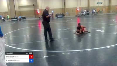 67 lbs Quarterfinal - William Cheney, Grappling House vs Adrian Warren-Ehrlich, Youth Impact Center Wrestling Club