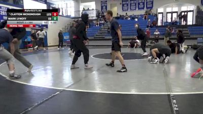 165 lbs Champ. Round 1 - Clayton McDonough, Luther vs Mark Lynott, Chicago