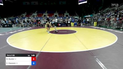 106 lbs Rnd Of 128 - Bryson Busler, WI vs Carter Dawson, OR