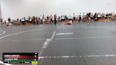 60 lbs Round 7 (8 Team) - Aaron Arroyos, Takedown Elite Silver vs Cameron Kirk, Gotcha