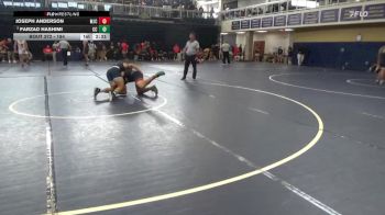 184 lbs Champ. Round 2 - Joseph Anderson, Modesto Junior College vs Farzad Hashimi, Cerritos College