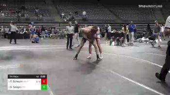 197 lbs 7th Place - Tyler Scheurn, Western Wyoming vs Seth Seago, Northeast Oklahoma A&M