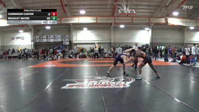 184 lbs Champ. Round 1 - Bradley Mayse, Grand Valley State vs Carmeron Carter, LOURDES UNIV