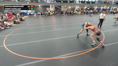 165 lbs Champ. Round 2 - Chayson Eberspeaker, Unattached vs Joseph Cappellano, Unattached