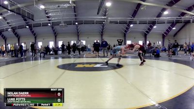 141 lbs Cons. Round 2 - Luke Potts, Unattached-Seton Hill vs Nolan Daerr, Unattached-Seton Hill