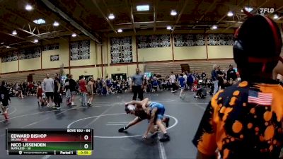 64 lbs Quarterfinal - Edward Bishop, Delsea vs Nico Lissenden, Ruthless