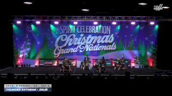 Thunder Extreme - Zeus [2025 L5 Senior - D2 Day 2] 2025 Spirit Celebration Christmas Grand Nationals