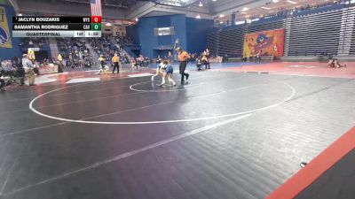 105 lbs Quarterfinal - Jaclyn Bouzakis, Wyoming Seminary vs Samantha Rodriguez, Canyon View