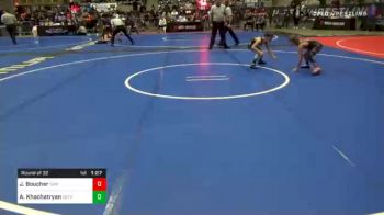 58 lbs Prelims - Jaxson Boucher, Simmons Academy Wrestling Saw vs Arto Khachatryan, Dethrone