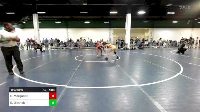 120 lbs Consi Of 64 #1 - Deacon Morgan, MI vs Ryan Dietrick, TN