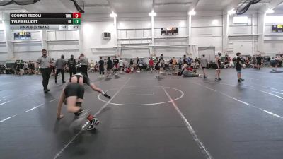105 lbs Finals (2 Team) - Cooper Regoli, The Wrestling Mill vs Tyler Elliott, Dayton Bandits