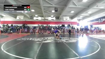 Boys 146 lbs Cons. Semi - Sam Torres, Anderson Boys vs Cole Matayoshi, Shasta Boys