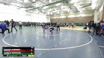 125 lbs Cons. Round 2 - Isabelle Archuleta, Alta Loma vs ZULEYKA GUERRERO, Montclair