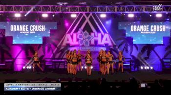 Academy Elite - Orange Crush [2026 L4 Senior - D2 - Small Day 2] 2026 Aloha Grand Nationals