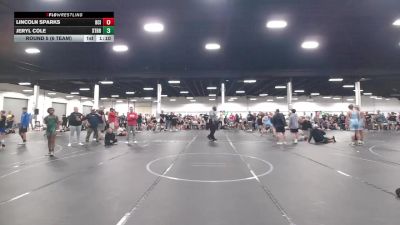 92 lbs Round 5 (6 Team) - Jeryl Cole, Xtreme Team Red vs Lincoln Sparks, BC Iron