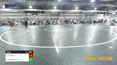 101 lbs Consi Of 16 #1 - ROMAN TYLER, Berryhill Wrestling Club vs Terence Crawford Jr, Ready RP Nationals