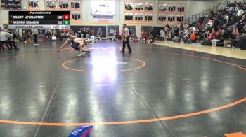157 lbs 3rd Place Match - Joshua Emanis, Cedar Rapids Jefferson vs Brady Leymaster, Xavier, Cedar Rapids