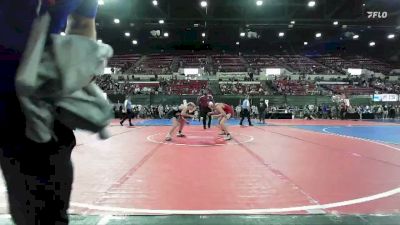 123 lbs Champ. Round 2 - Kesler Johnson, Mine Yard Dogs Wrestling Club vs Chace Stock, Frenchtown Wrestling Club