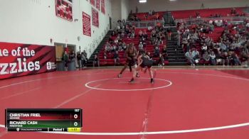 157 lbs Quarterfinal - Richard Cash, Firestone vs Christian Friel, Hoover