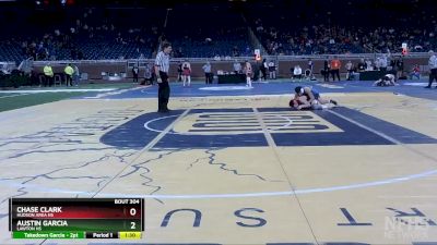 D4-113 lbs Semifinal - Chase Clark, Hudson Area HS vs Austin Garcia, Lawton HS