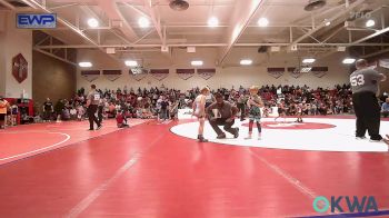 60 lbs Quarterfinal - Eli Zarnke, Hilldale Youth Wrestling Club vs Xander Davis, Keystone Kids