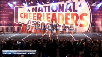 University Cheer Force - Shadow [2026 L5 Senior Open Coed Day 1] 2026 NCA Roseville Showdown