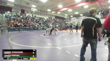 106 lbs Cons. Round 2 - Chance Fortuna, Del Norte vs Gabriel Wysoczanki, Mater Dei