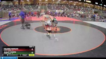 132 lbs Quarterfinals (8 Team) - Majors Morgan, Grant Union vs Bailey Chafin, Sweet Home