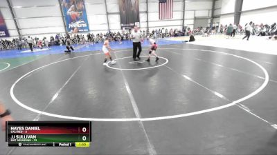 76 lbs Rd# 4- 2:00pm Friday Final Pool - JJ Sullivan, Mat Assassins vs Hayes Daniel, Cali Red